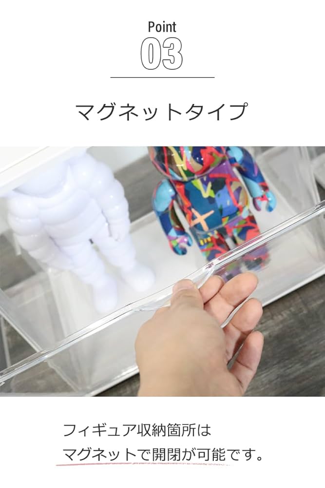 Amazon.co.jp: sezu フィギュアケース コレクションケース 扉
